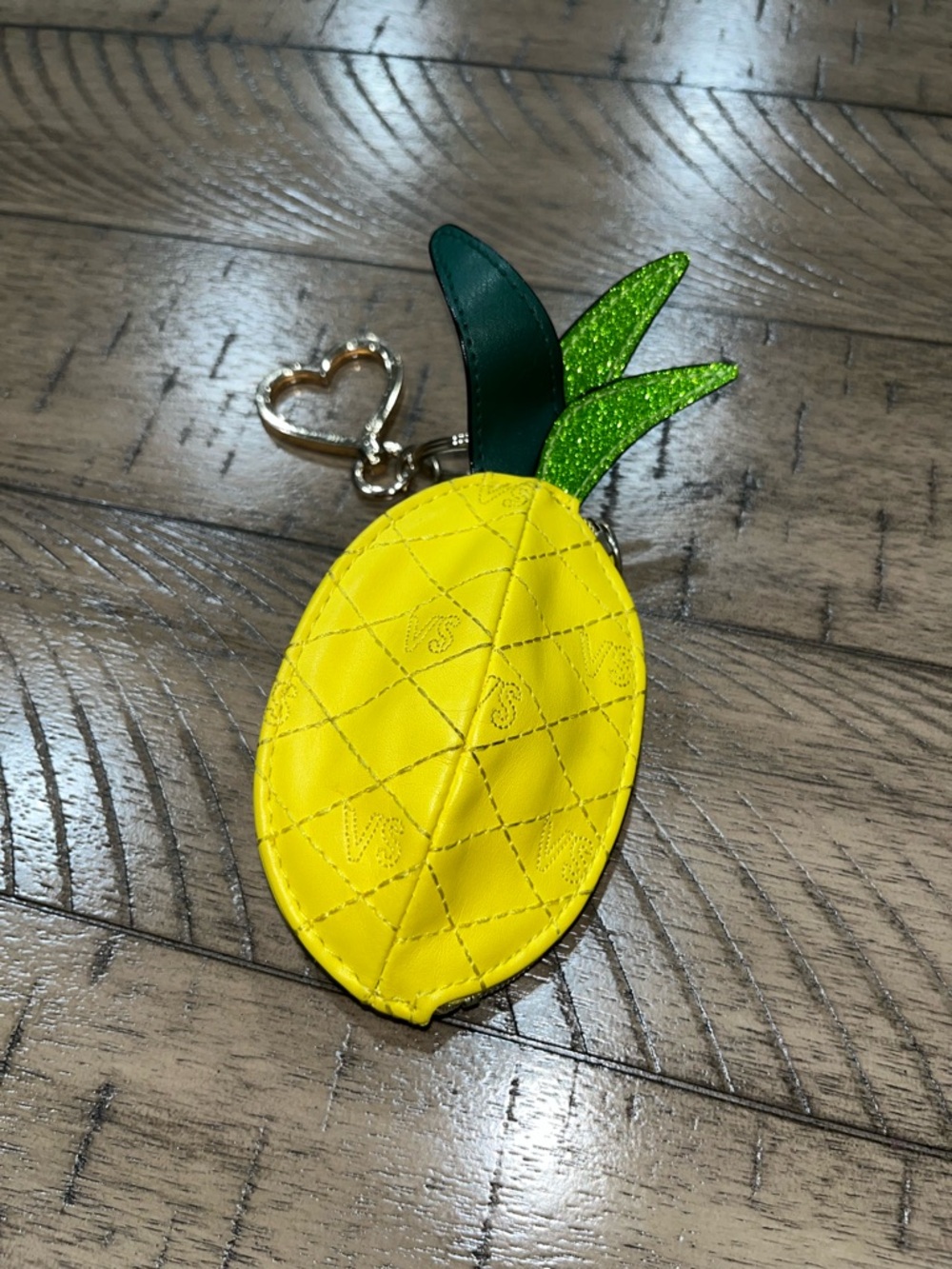 Victoria's Secret Yellow Pineapple Change Purse